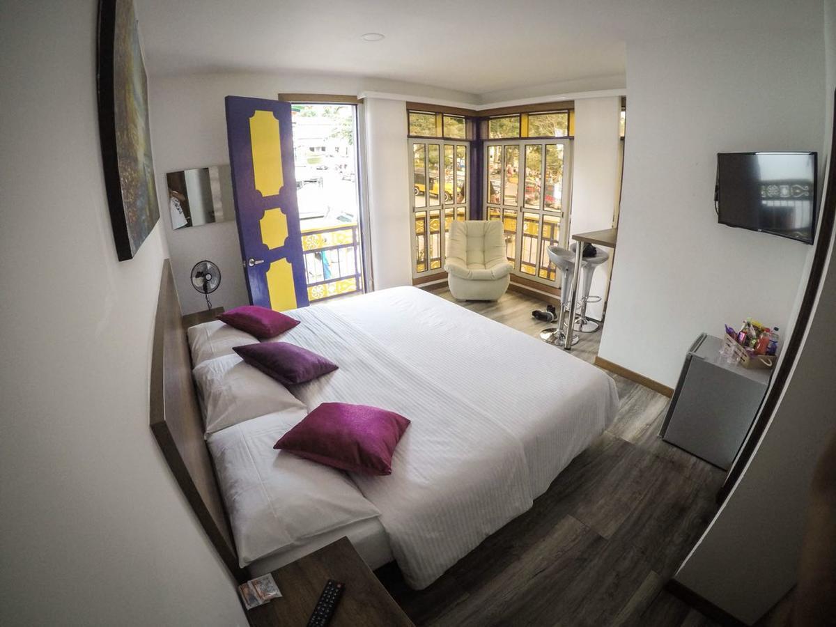 Hotel Junior Plaza Apía المظهر الخارجي الصورة
